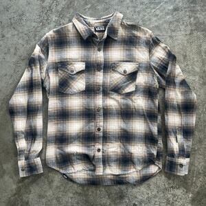 Vans Off The Wall Plaid Flannel Shirt Mens